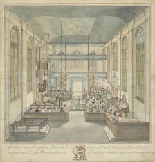 Evangelical Lutheran Church within the city of Batavia in the East Indies, c.1785. Creator: Jan Brandes