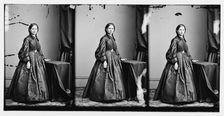 Evans, Miss, (Welsh lecturer), ca. 1860-1865. Creator: Unknown