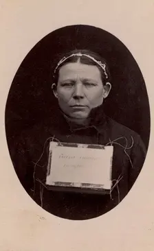 Evdokia Zotina - an exiled convict, 1893. Creator: AK Keppel
