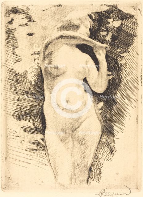 Eve, 1886. Creator: Paul Albert Besnard.