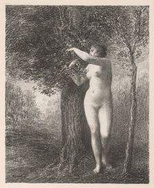 Eve, 1896. Creator: Henri Fantin-Latour (French, 1836-1904)