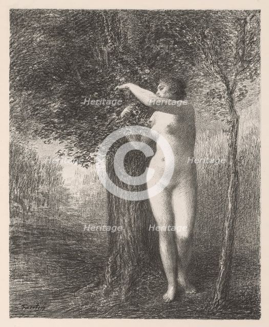 Eve, 1896. Creator: Henri Fantin-Latour (French, 1836-1904).