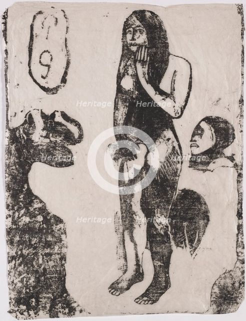 Eve, 1898-1899. Creator: Paul Gauguin (French, 1848-1903).