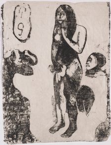 Eve, 1898-1899. Creator: Paul Gauguin (French, 1848-1903)