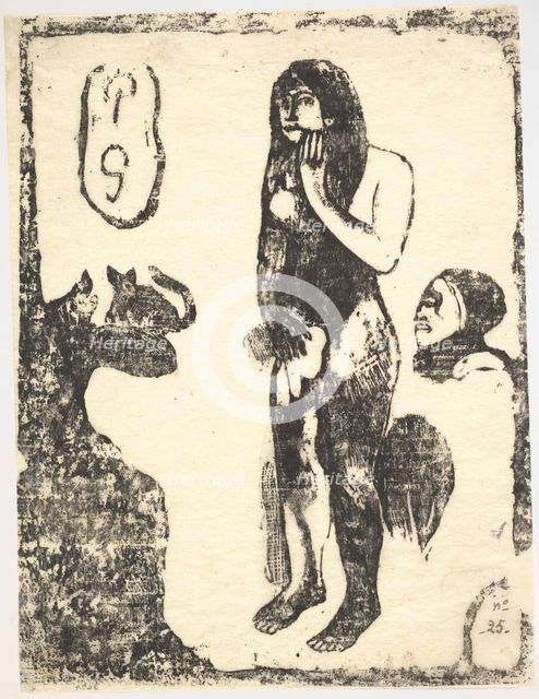 Eve, 1898-99. Creator: Paul Gauguin.