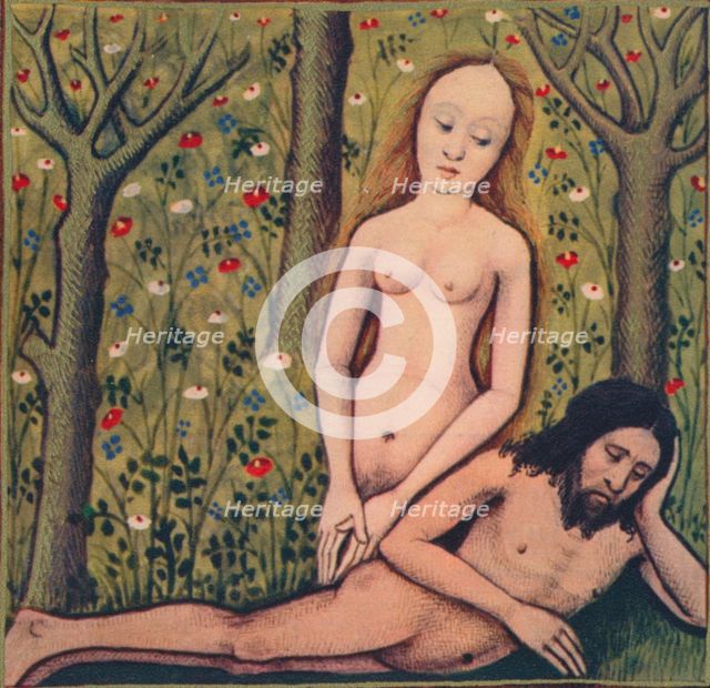'Eve - Notre Commune Mere', 1403, (1939). Artist: Master of Berry's Cleres Femmes.