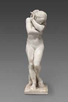 Eve after the Fall, Modeled 1883, carved about 1886. Creator: Auguste Rodin