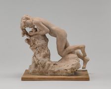Eve Eating the Apple, c. 1885. Creator: Auguste Rodin