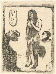 Eve, in or after 1895. Creator: Paul Gauguin