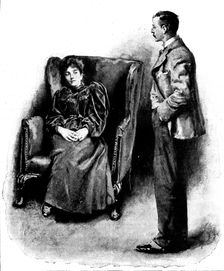 Eve's Ransom..."I am much obliged to him," said Eve, as she sank back in...luxurious repose, 1895. Creator: George Meisenbach