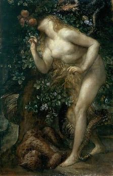 Eve Tempted, 1881. Creator: George Frederick Watts