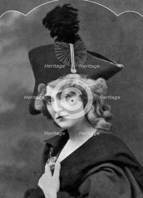 Evelyn D'Alroy, actress, 1911-1912. Artist: Unknown