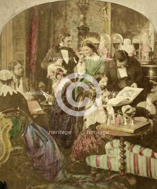 'Evenings at Home', 19th century. Artist: Unknown