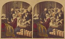 Evenings at Home., about 1865. Creator: Joseph John Elliott