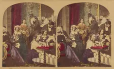 Evenings at Home., about 1865. Creator: Joseph John Elliott