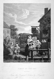 Evening 1738. Artist: FF Walker