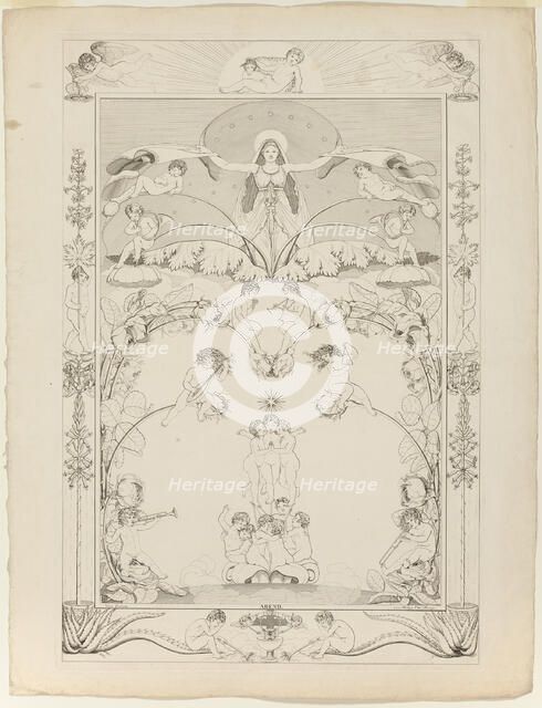 Evening, 1803/05. Creator: Phillip Otto Runge.