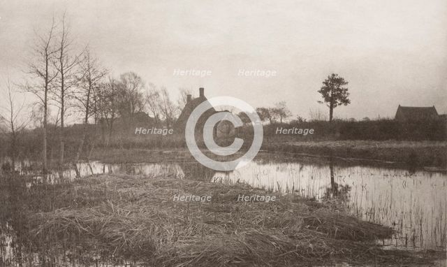 Evening, 1886. Creator: Peter Henry Emerson.