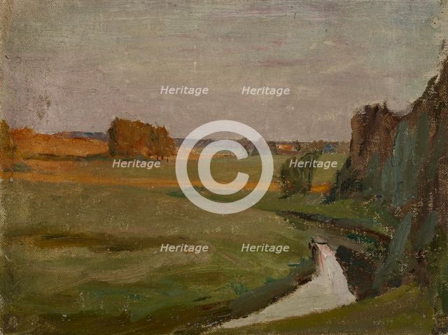 Evening, 1910. Creator: Jan Ciaglinski.