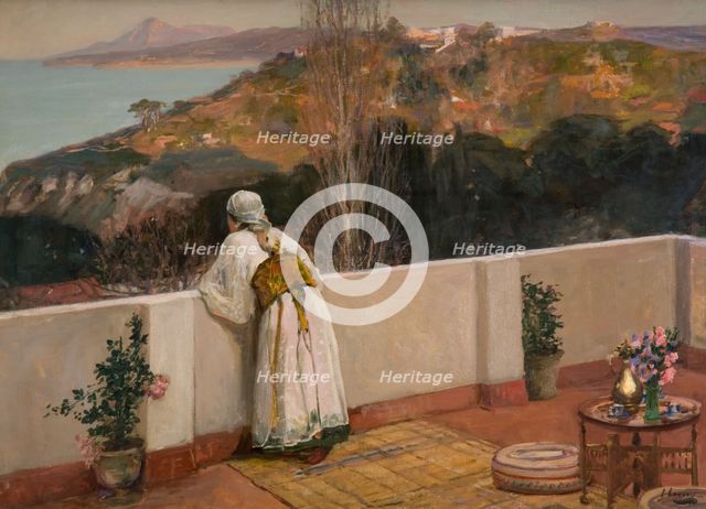 Evening, Tangiers, 1906. Creator: Sir John Lavery.