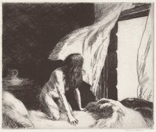 Evening Wind, 1921. Creator: Edward Hopper