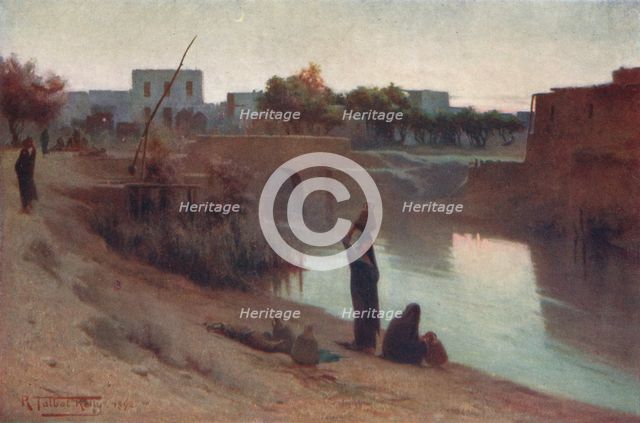 'Evening at Fakus', c1880, (1904). Artist: Robert George Talbot Kelly.