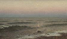 Evening by the Shore. Motif from Oxelösund, 1897. Creator: Carl Wilhelm Jaensson