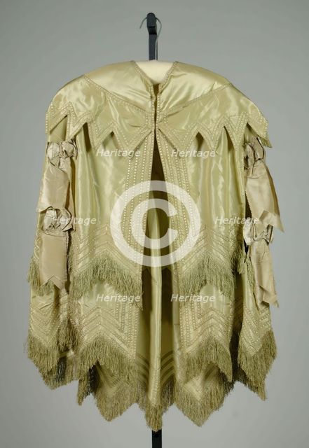Evening cape, American, 1850-59. Creator: Unknown.