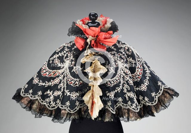 Evening cape, American, 1894. Creator: Unknown.