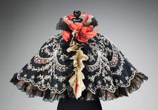 Evening cape, American, 1894. Creator: Unknown