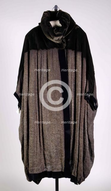 Evening coat, American, 1914. Creator: C. G. Gunther's Sons.