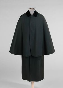 Evening cloak, ca. 1890. Creator: Unknown