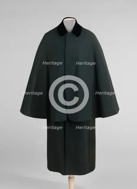 Evening cloak, ca. 1890. Creator: Unknown.