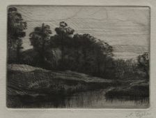 Evening. Creator: Alphonse Legros (French, 1837-1911)