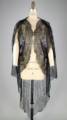 Evening dolman, American, ca. 1870. Creator: Unknown