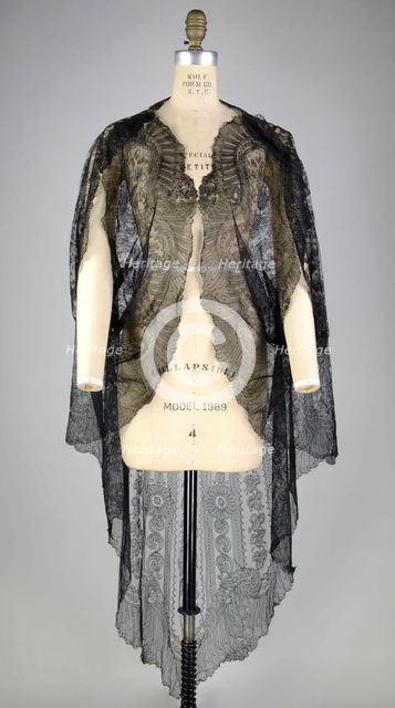 Evening dolman, American, ca. 1870. Creator: Unknown.
