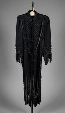 Evening dolman, French, ca. 1885. Creator: Emile Pingat