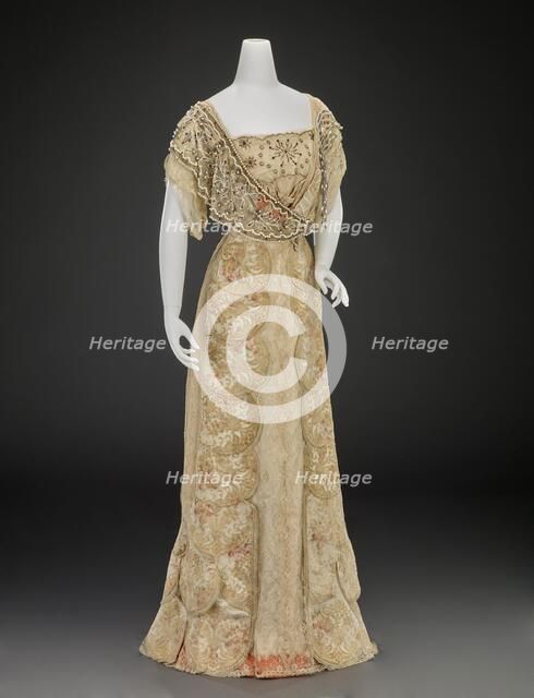 Evening Dress, 1905-1908. Creator: Girolamo Giuseffi.