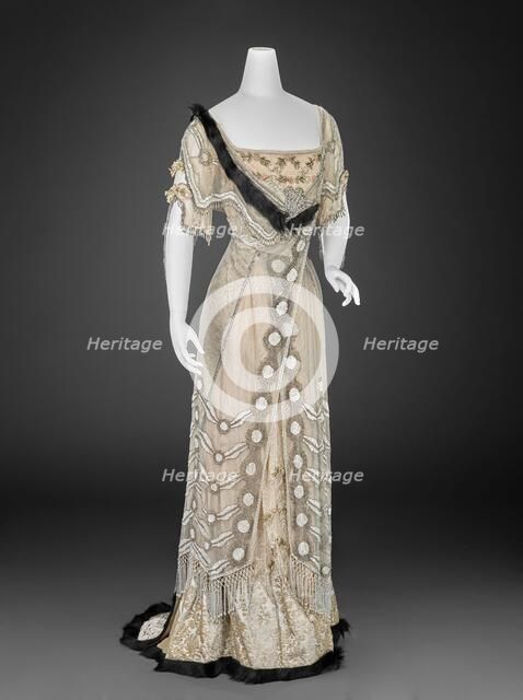 Evening Dress, 1908-1915. Creator: Girolamo Giuseffi.