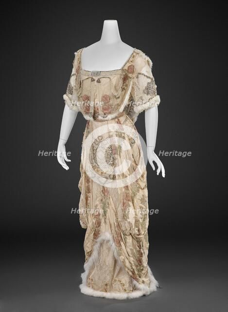 Evening Dress, 1910-1914. Creator: Girolamo Giuseffi.