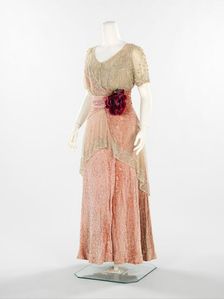 Evening dress, American, 1912-14. Creator: Herbert Luey