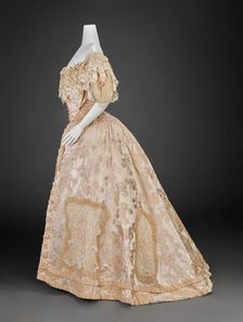 Evening Dress (Bodice, Skirt), about 1906. Creator: Girolamo Giuseffi