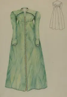 Evening Dress, c. 1937. Creator: Ray Price