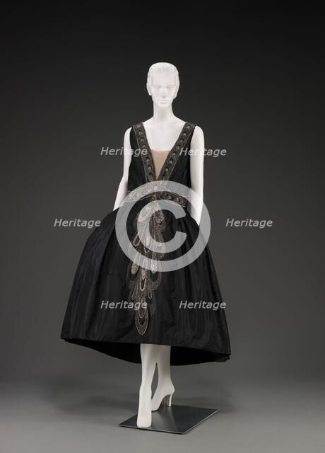 Evening Dress (Robe De Style), Winter 1926-1927. Creator: Jeanne Lanvin.
