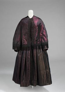 Evening ensemble, American, 1845-50. Creator: Unknown