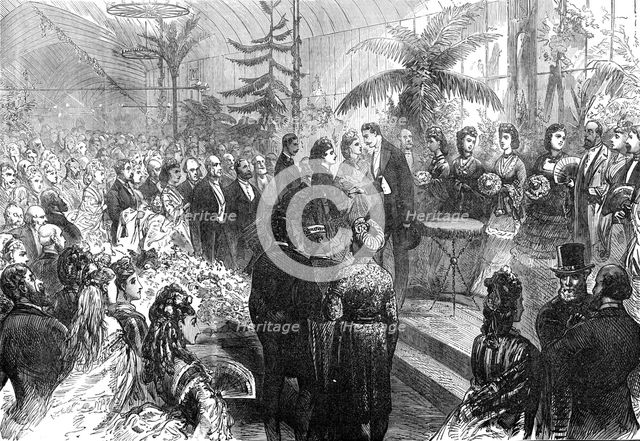 Evening Fete of the Royal Botanic Society's Gardens, Regent's Park, 1872. Creator: Unknown.