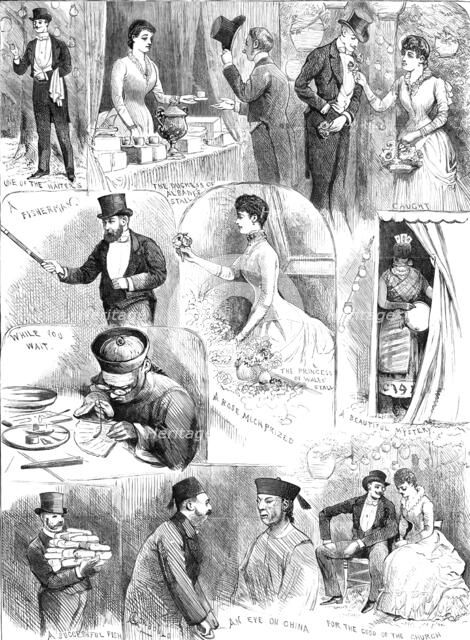 Evening Fete at the International Fisheries Exhibition, 1883. Creator: Unknown.
