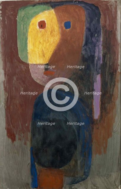 Evening figure, 1935. Creator: Klee, Paul (1879-1940).