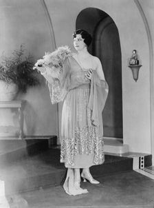 Evening gown, between c1915 and c1920. Creator: Bain News Service