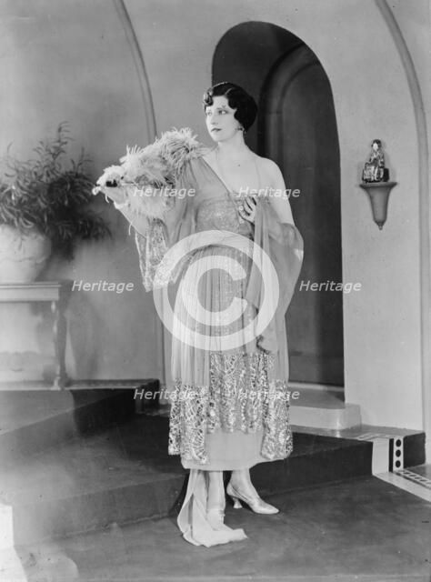 Evening gown, between c1915 and c1920. Creator: Bain News Service.